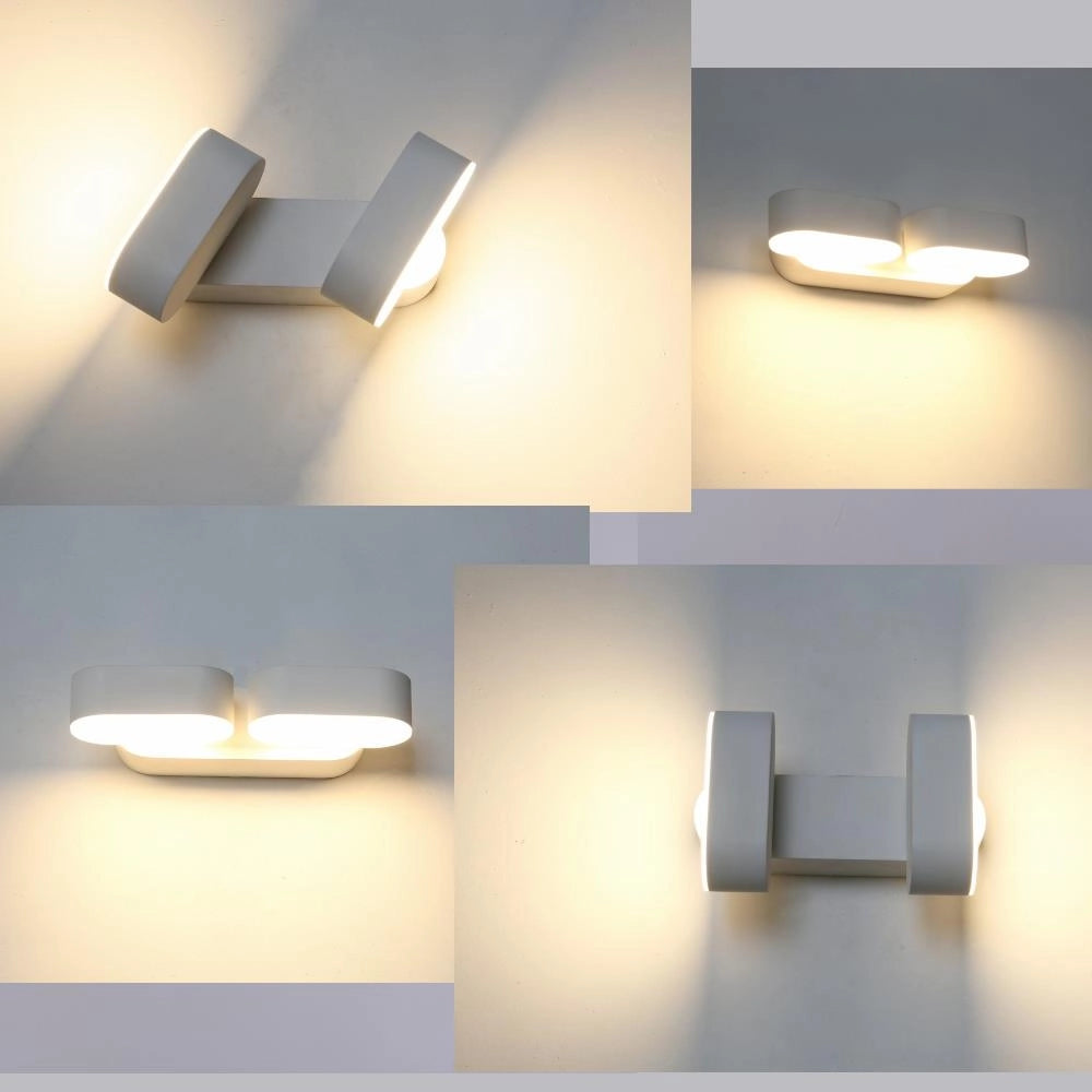 Applique V-TAC VT-814 LED 12W 3000K 1100lm IP65 nera