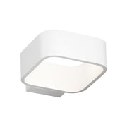 Klaus Applique LED da Parete 5,5W 3000K IP54 in Alluminio Bianco - Design Moderno Minimalista per Esterni ed Interni - Rossini Group