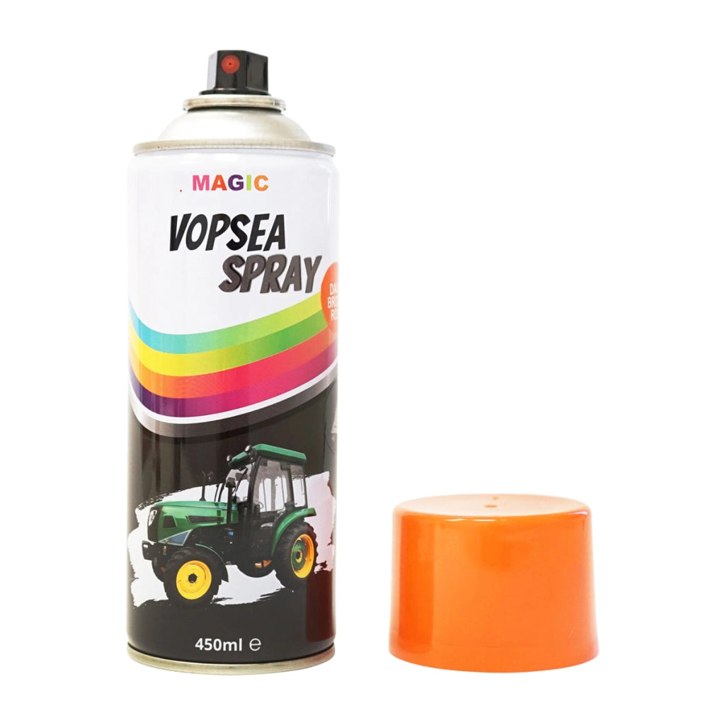 Spray vernice auto rossa tipo David Brown professionale con asciugatura rapida 450ml MAGIC