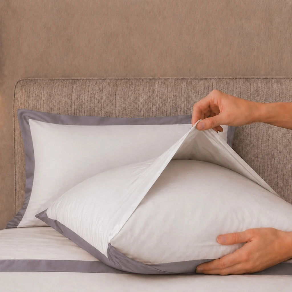 Set Lenzuola Letto Una Piazza e Mezza 100% Cotone | Lenzuolo Piano 190x295 cm, Lenzuolo con Angoli 130x200 cm e 1 Federa Coordinata | Lenzuola con Balza Decorativa in Raso Grigio Scuro
