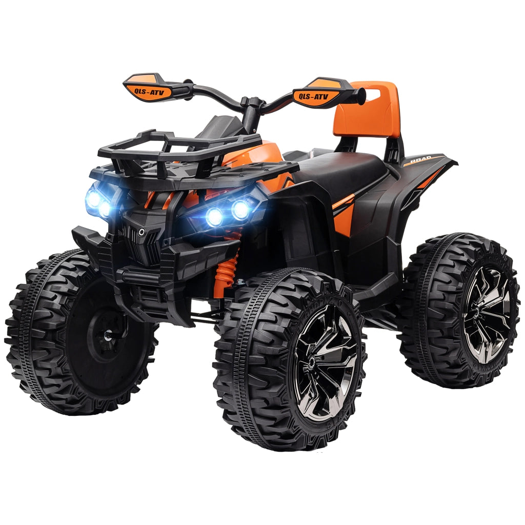 Veicolo elettrico per bambini 12V ¨C Xylo ¨C arancione, 3-8 km/h, luci LED, MP3, 3-5 anni