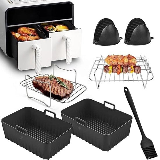 Accessori per Airfryer - Set di Accessori per Airfryer - Adatto per Fritto ad Aria