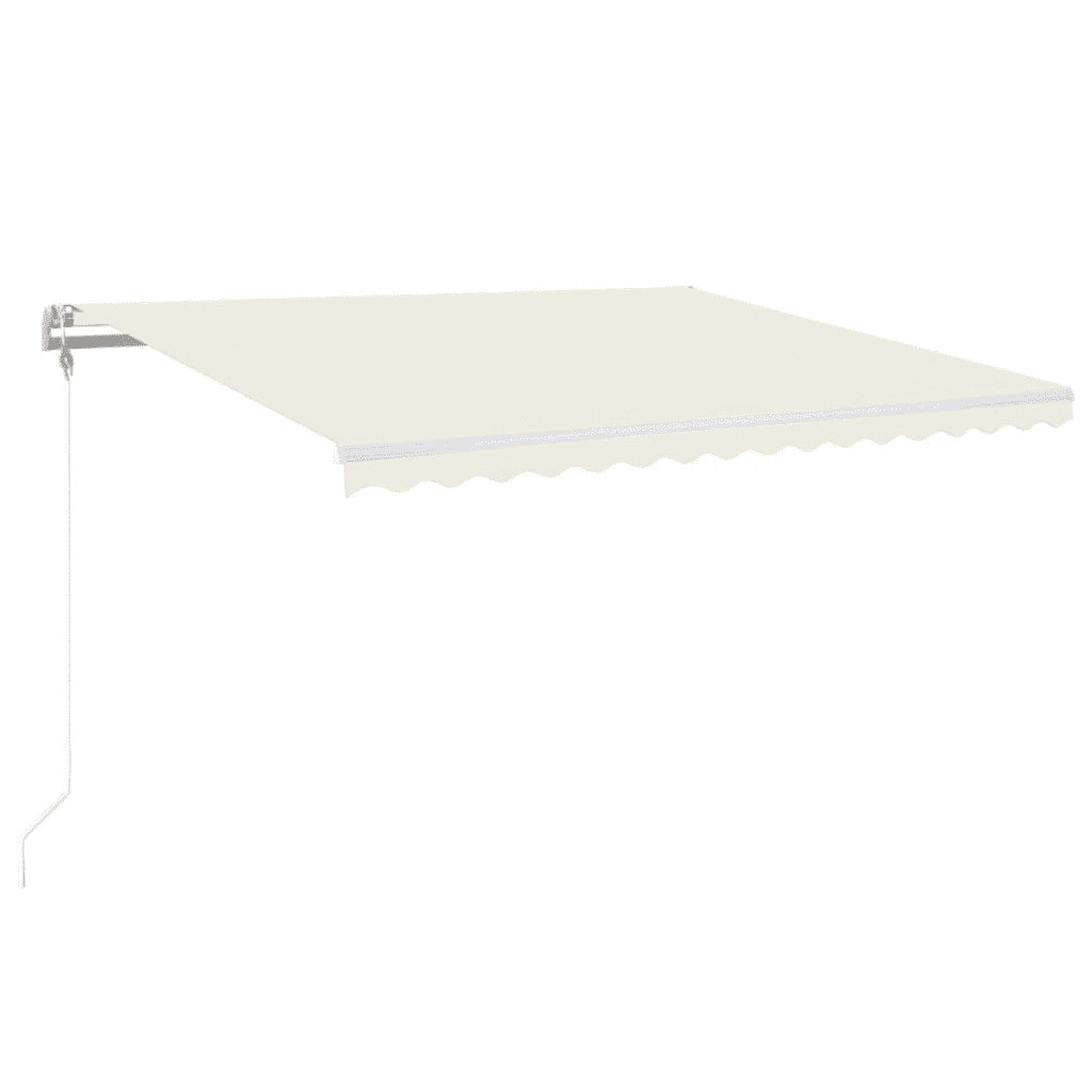 Tenda da Sole Retrattile Automatica 450x350 cm Crema cod mxl 55213