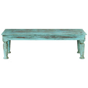 Tavolino da Salotto-Tavolino da soggiorno-Tavolo 110x50x34 cm in Legno Massello di Recupero
