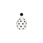 Lido - Bottiglia in ceramica a Pois Neri Zafferano