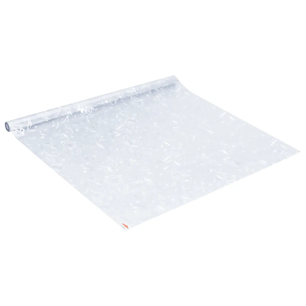 Pellicola per Finestra Smerigliata Motivo Fiore 90x500 cm PVC CFW7304355