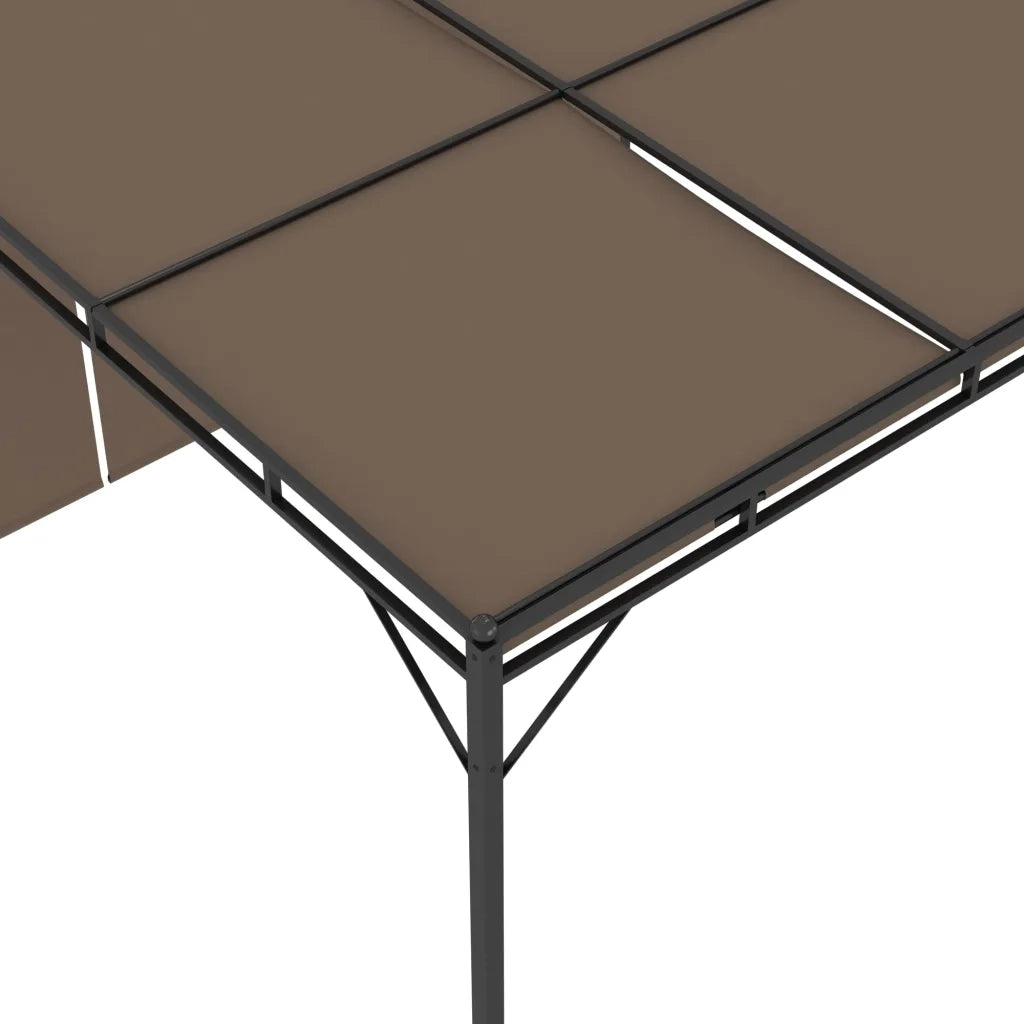 Gazebo da Giardino con Tenda Laterale-Baldacchini e gazebo 3x3x2,25 m Talpa