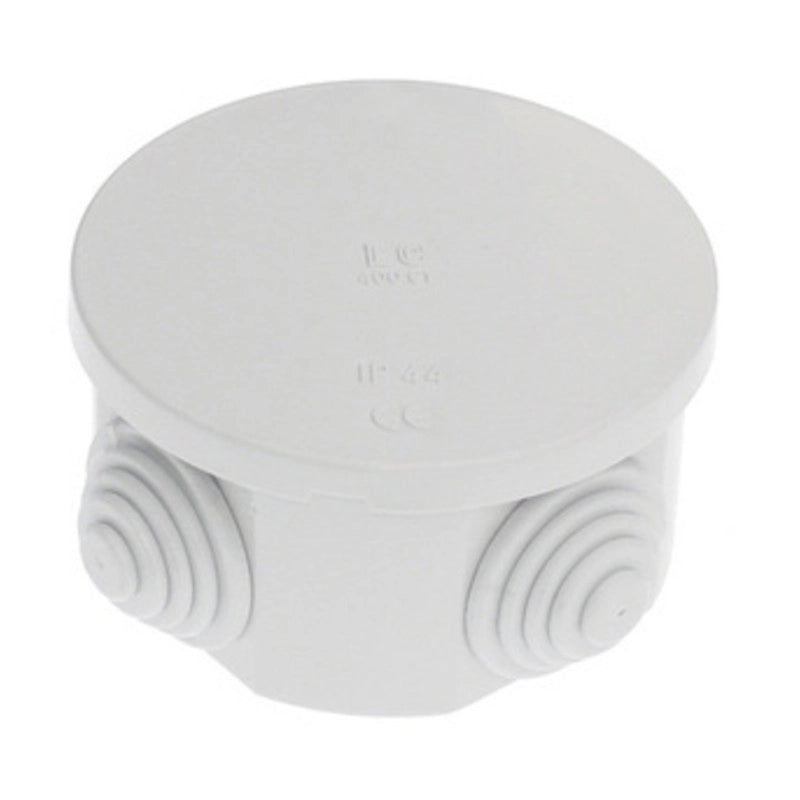 CASSETTA DERIVAZIONE STAGNA IP44 D 80X40 MM- ELETTROCANALI- 1,0 pz