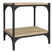 Mobile TV | Armadietto TV | Mobile Porta TV Rovere Sonoma 40x33x41 cm Legno Multistrato e Acciaio