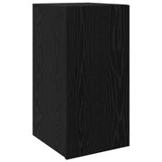 Mobile TV da Parete | Armadietto TV | Mobile Porta TV Rovere Nero 30,5 x 30 x 60 cm