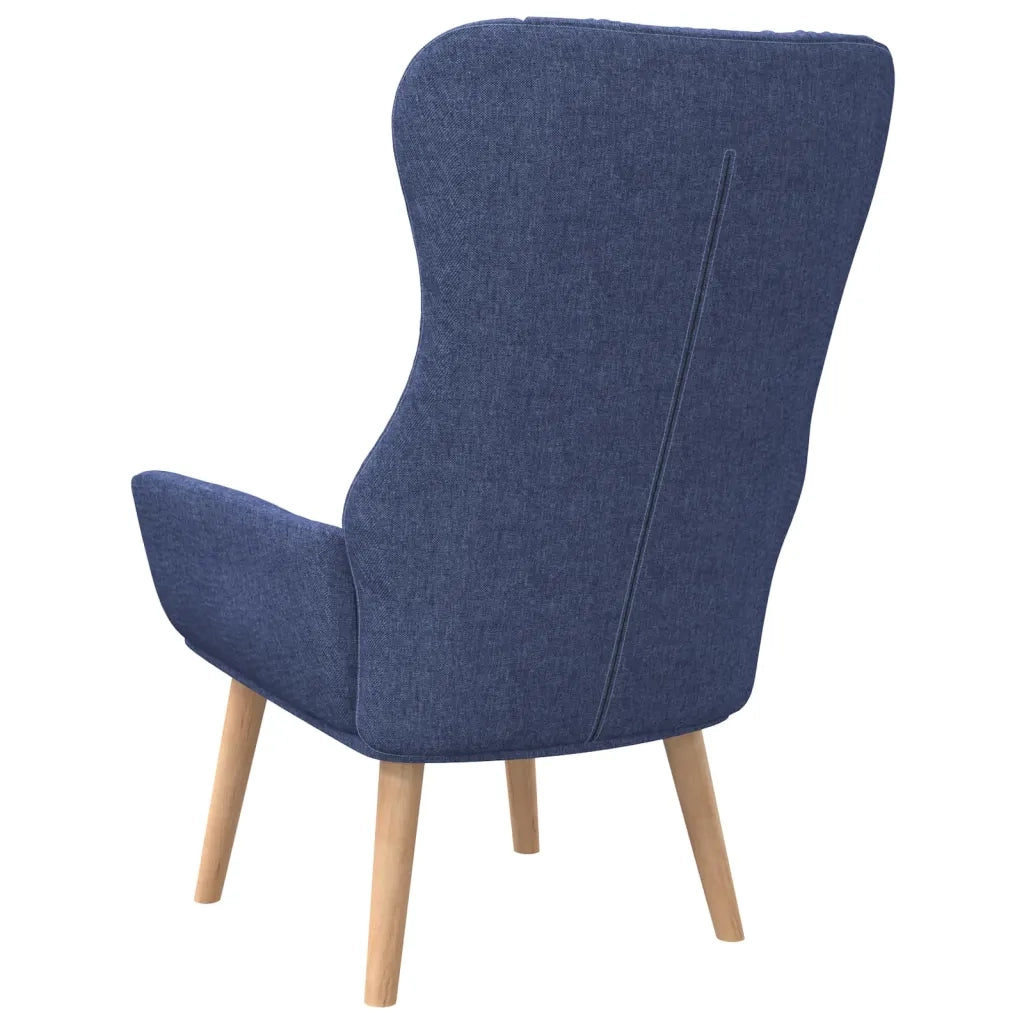 Sedia Relax Blu in Tessuto 341398