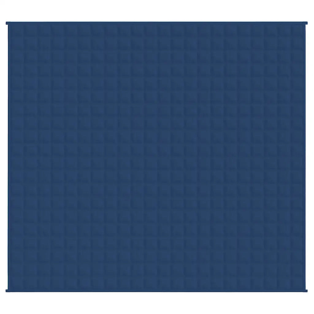 Coperta Ponderata Blu 220x235 cm 11 kg Tessuto 350800