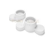 CHIO lampada da soffitto 2 Luci tonda attacco GX53 in gesso bianco 34cm