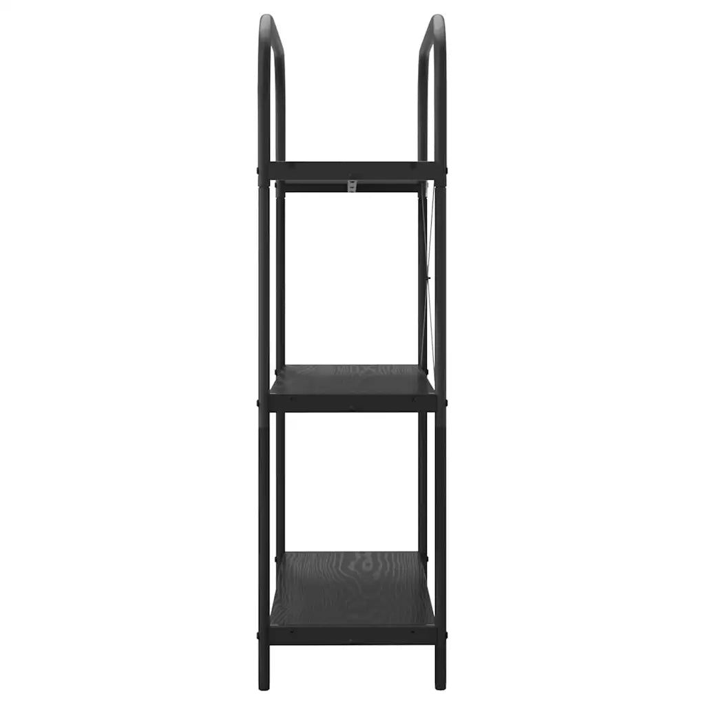 Libreria Rovere Nero 80 x 30 x 109 cm Legno multistrato 879845