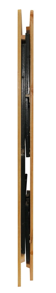 Set Birreria da Giardino Pieghevole Tavolo 200x70 cm in Legno di Abete