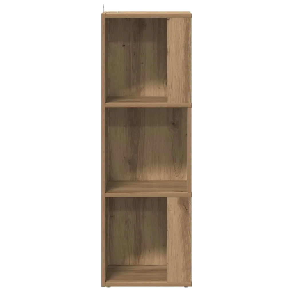 Mobile Angolare Rovere Artigianale 33x33x100 cm in Truciolato 856721