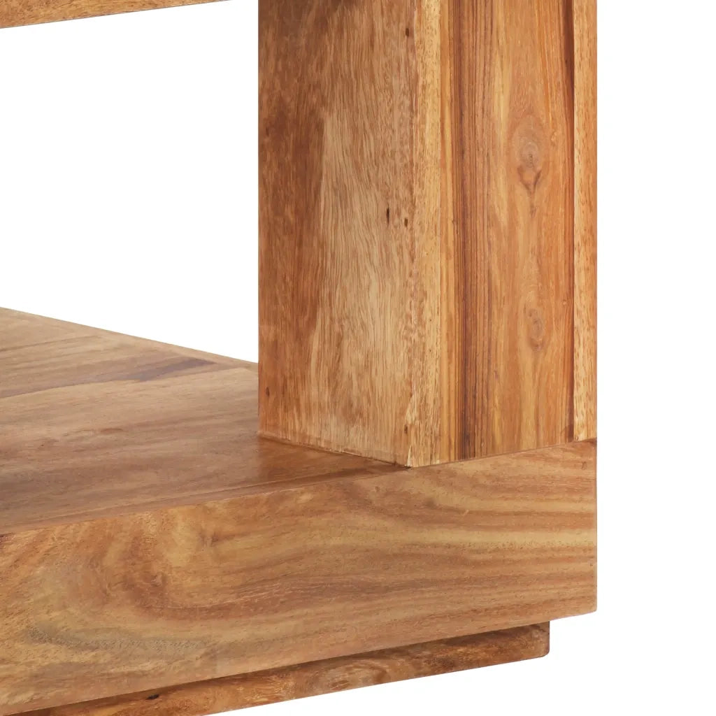 Tavolo da Salotto 45x45x40 cm in Legno Massello di Acacia 320200