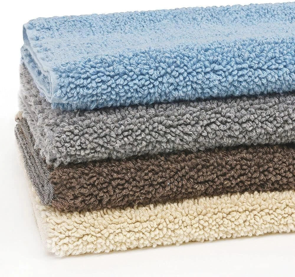 Tappeto Bagno Camera Scendiletto 60x130 cm Puro Cotone Morbido Lavabile Made In Italy Marrone