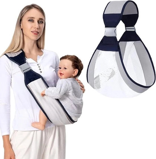 Zaino, Pneumatici Reclinabili, Multifunzionale, Respirante, 3D Mesh, Supporto - Grigio Blu