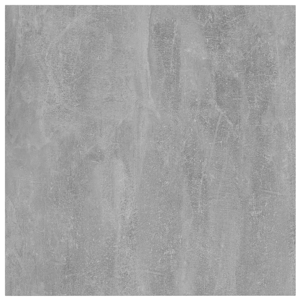 Ripiani per Libreria 4pz Grigio Cemento 40x40x1,5cm Multistrato 805178