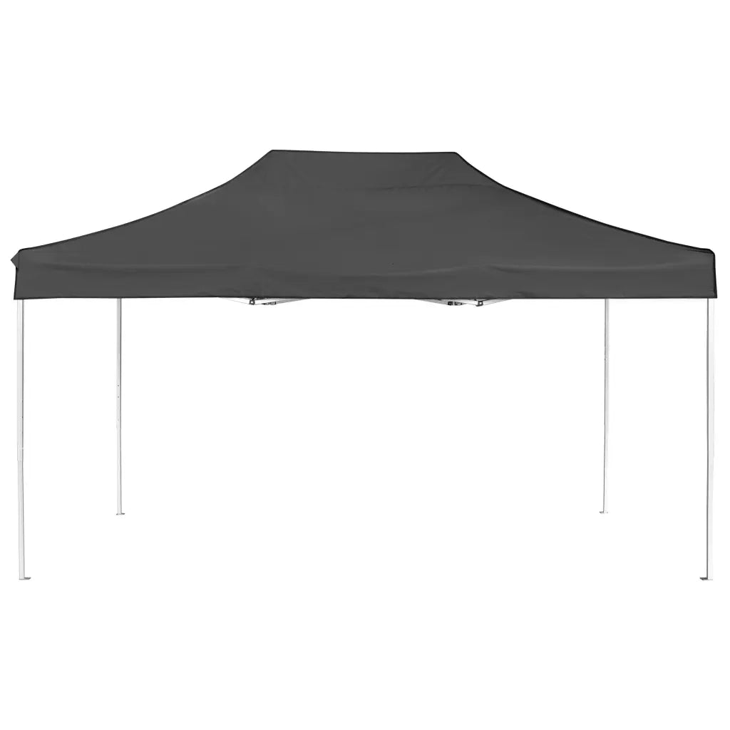 Gazebo Professionale Pieghevole Alluminio 4,5x3 m Antracite cod mxl 54667