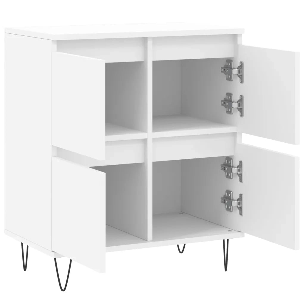 Credenza Bianca 60x35x70 cm in Legno Multistrato 831212