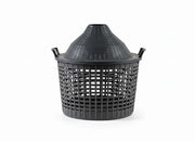 CESTO A CUPOLA IN PLASTICA PER DAMIGIANE  lt.10  forato
