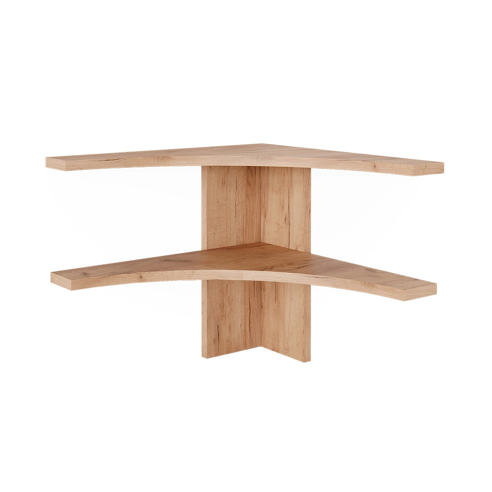 Vicco Libreria angolare da terra Quercia dorata 43.5 x 37 cm