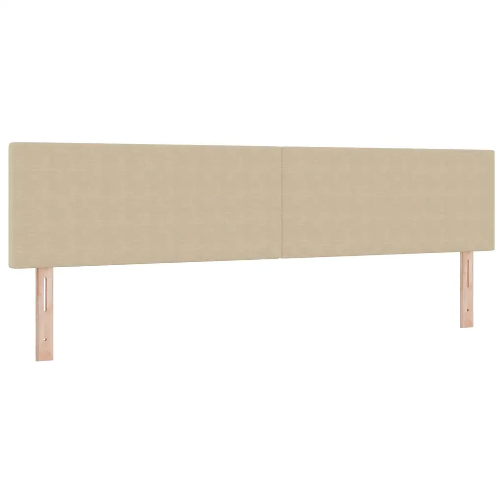 Letto a Sorgente LED Grigio chiaro e bianco 200 x 200 cm 3337618
