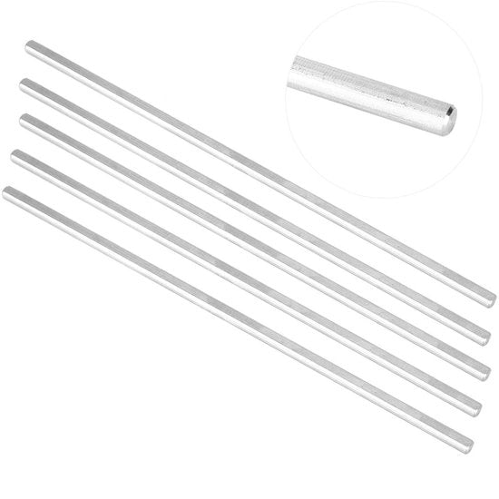 Battente in acciaio inossidabile - 6 mm - 5 pezzi - Compatibile con TETRIX/FRC/WRO - Duraturo e robusto