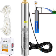 Doppia Pompata - Pompata Acqua - RVS - 370W - 110l/m - 44 metro - 2850 giri/min