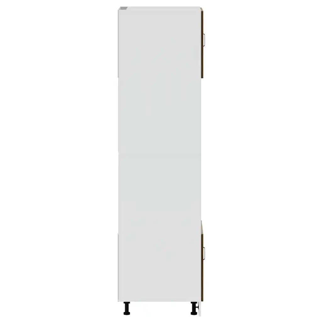 Armadi Forno 2 pz Kalmar Rovere Marrone in Legno Multistrato 3315038