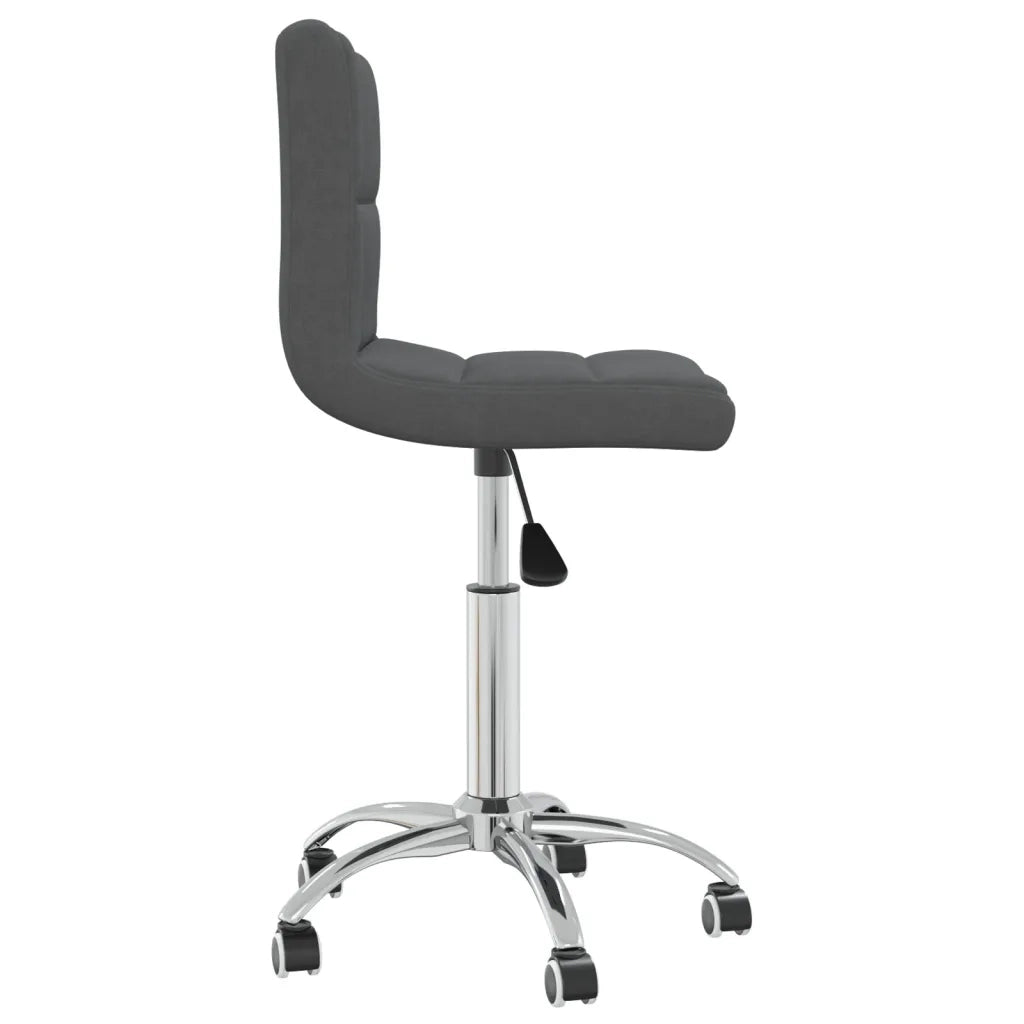 Sedia da Ufficio Girevole Grigio Scuro in Tessuto cod mxl 34080