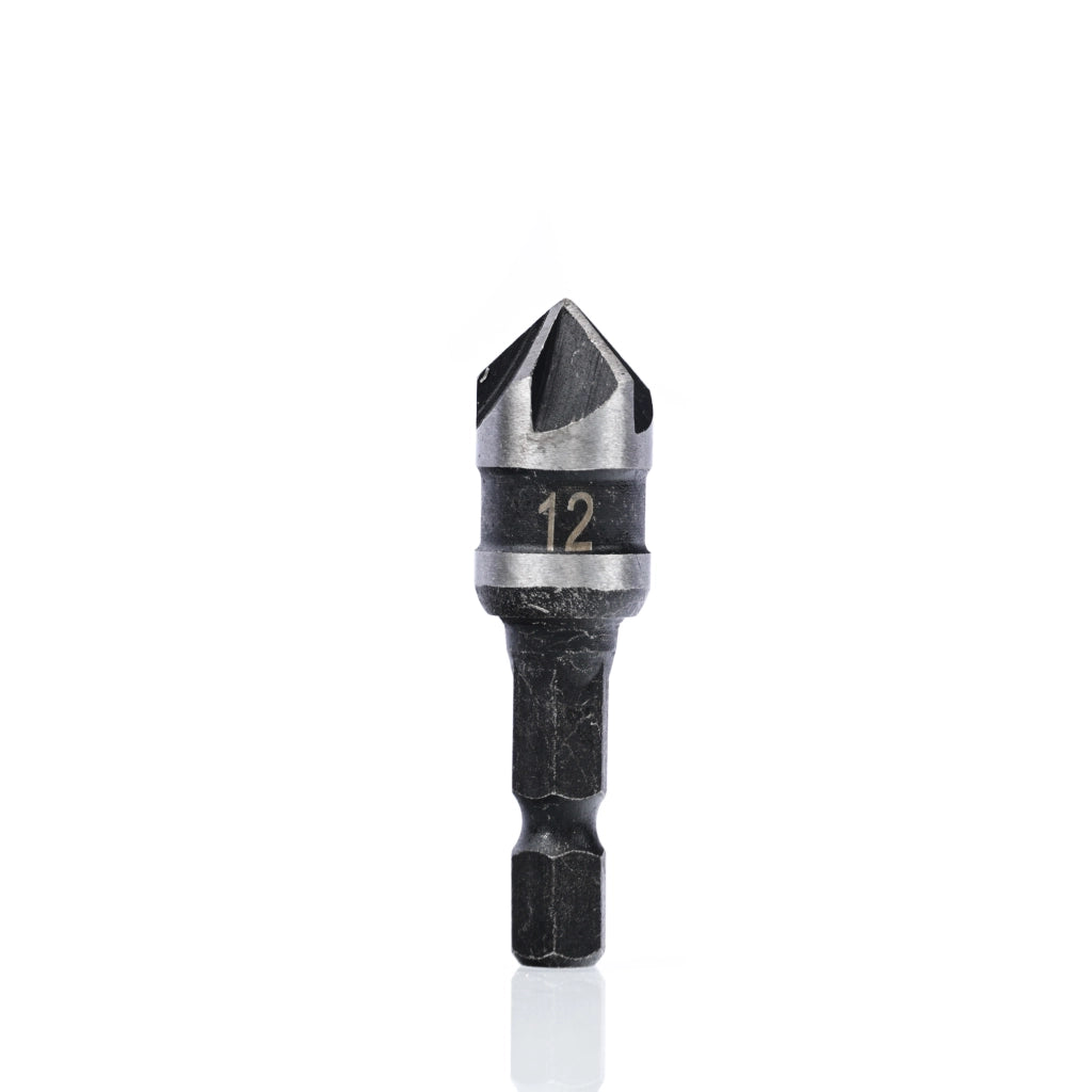Set di Svasatori Rosfix 12, 16, 19 mm – Acciaio Inossidabile | Compatibile con Trapani Avvitatori | Precisione e Durata