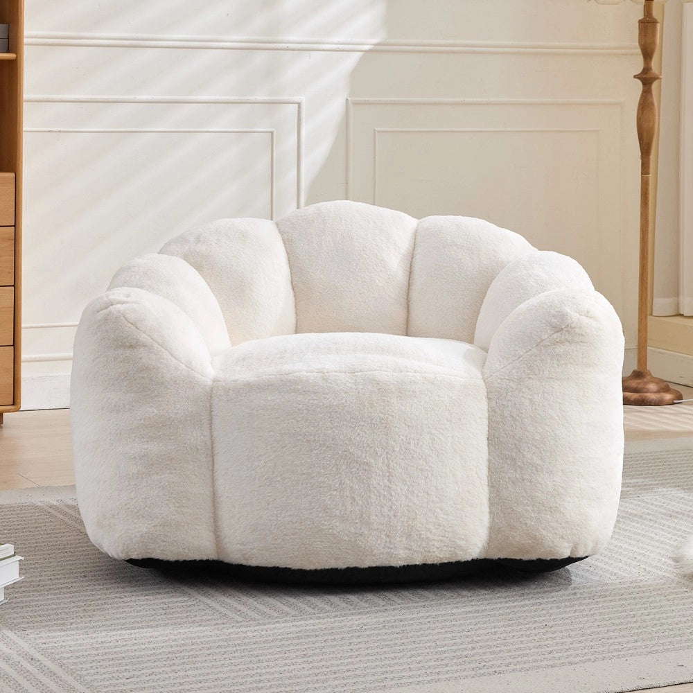 Divano compatto Lotus ¨C Minimal ¨C velluto grigio chiaro, senza montaggio