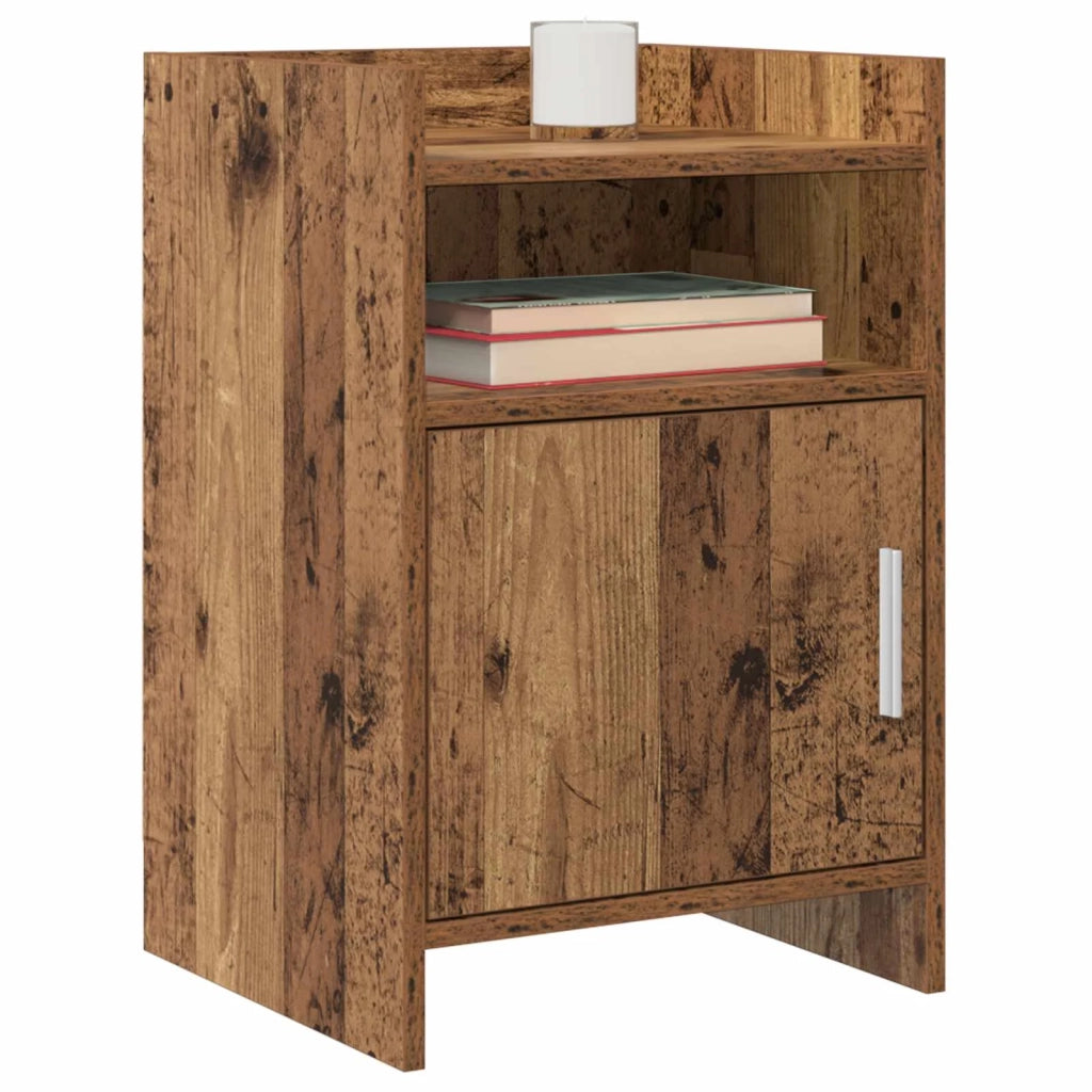 Comodini 2 pz Legno antico 40 x 36 x 60 cm Legno ingegnerizzato 8011048