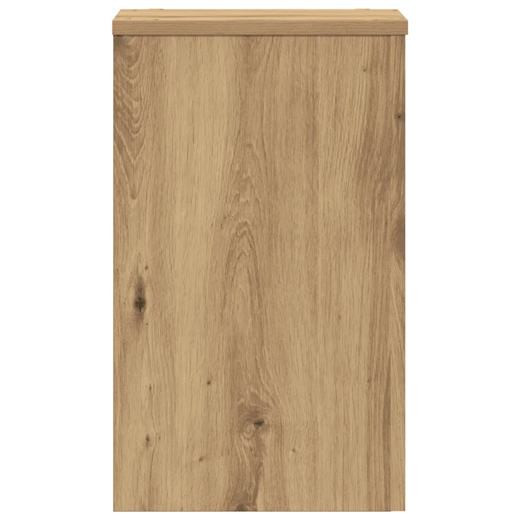 vidaXL Supporti per Piante 2 pz Rovere 30x30x50 cm in Multistrato