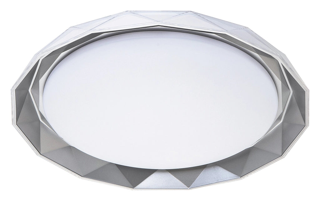 Plafoniera LED Rabalux Arcadia tonda 51cm 48W grigia