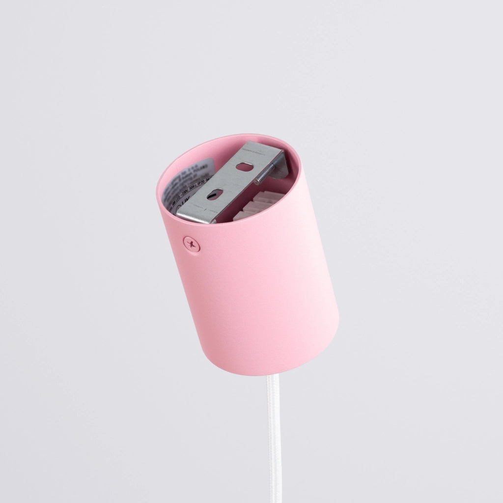 Lampada a sospensione AURA 1 rosa Gx53