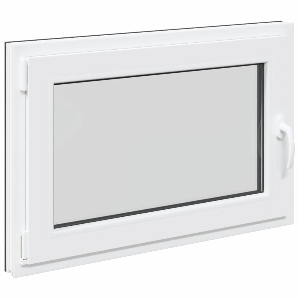 Finestra per Soffitta RISOR Antracite 90 x 60 cm PVC e Vetro 42047287