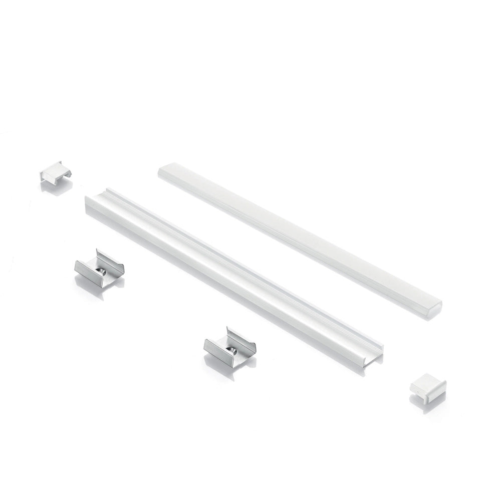 Profilo Slot Alluminio Bianco Sur D15X5 300Cm
