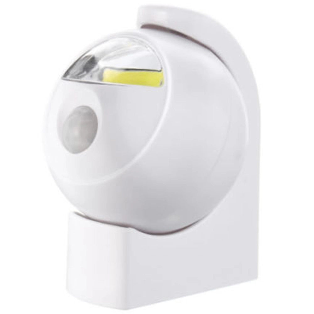 Trade Shop - Luce Con Sensore Di Movimento Cob Lampada Da Parete Luci Casa 120 Lumen 1watt -