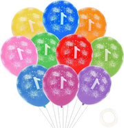 Decorazione per il compleanno di 10 pezzi - ragazzi e ragazze - festa per il compleanno