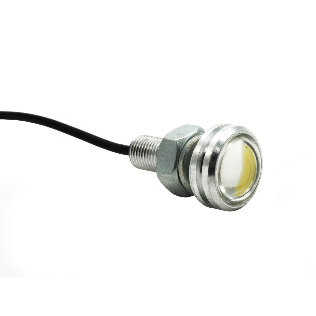 Led punto luce 3w IP67 segnapassi faretto scala esterni bagno doccia barca 12v LUCE 3000K