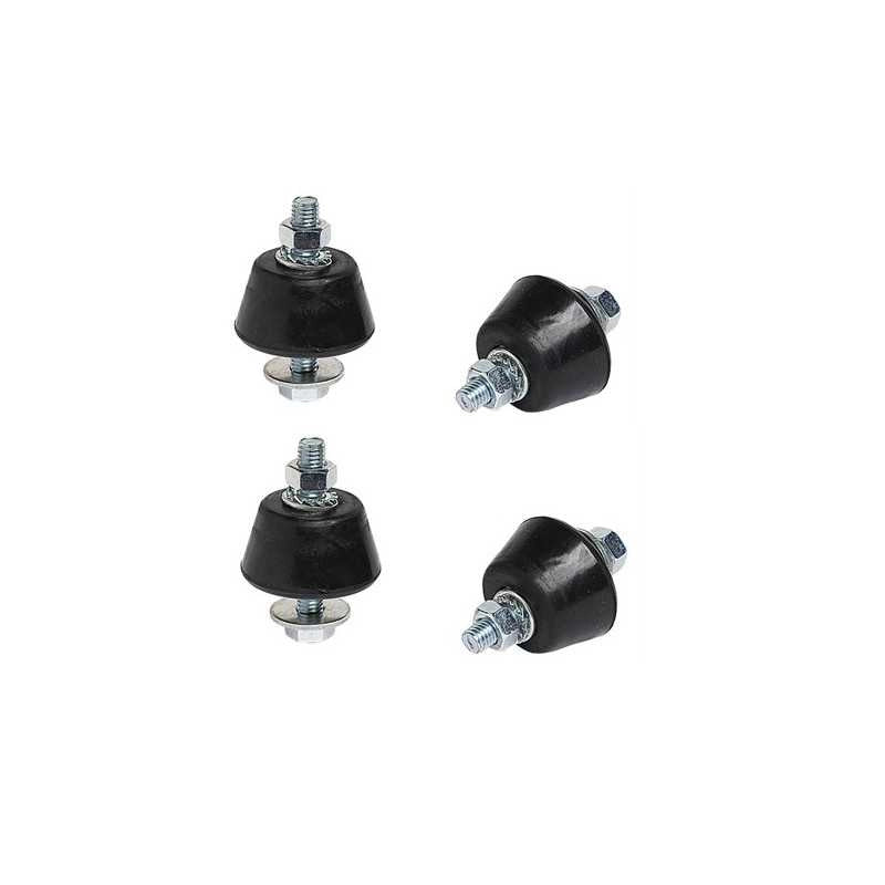 KIT 4pz ANTI VIBRANTI staffa climatizzatore condizionatore SUPPORTI - UNIVERSALE
