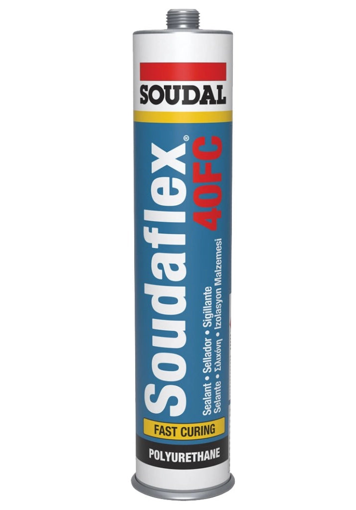 ADESIVO SIGILLANTE POLIURETANICO 'SOUDAFLEX 40FC' SOUDAL 300 ml - Grigio - SOUDAL