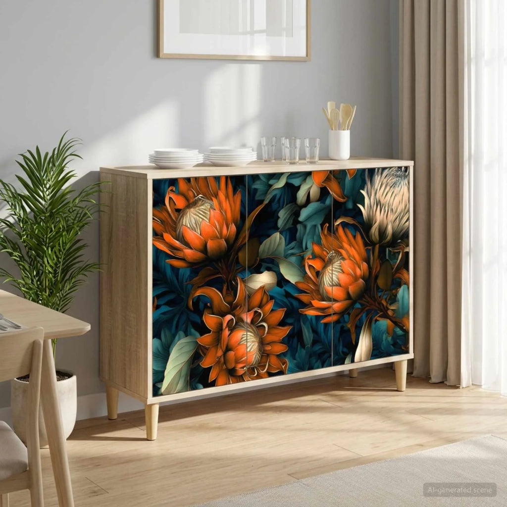 Credenza LOCHEM Sonoma 102 x 33 x 75 cm Legno ingegnerizzato 8006950