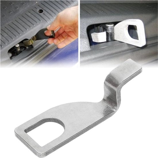 Sostegno Autoportante per Portiera - Acciaio Inossidabile - Estensione per Portiera - T5/T6 - Argento - 100 x 30 mm - Sostegno Portiera