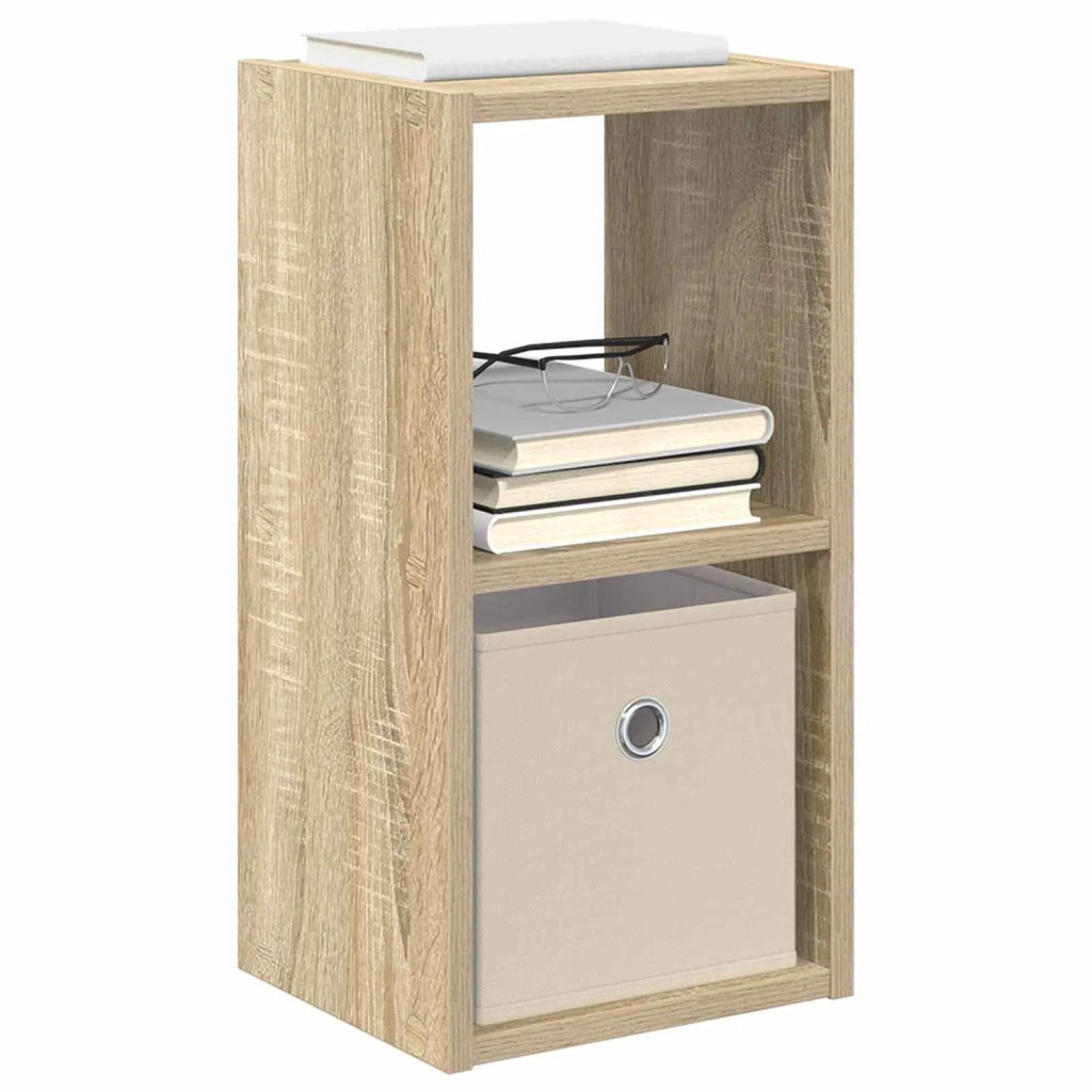 Comodino con cassetto 2 pcs Rovere Sonoma 25,5 x 22 x 49,5 cm 8000601