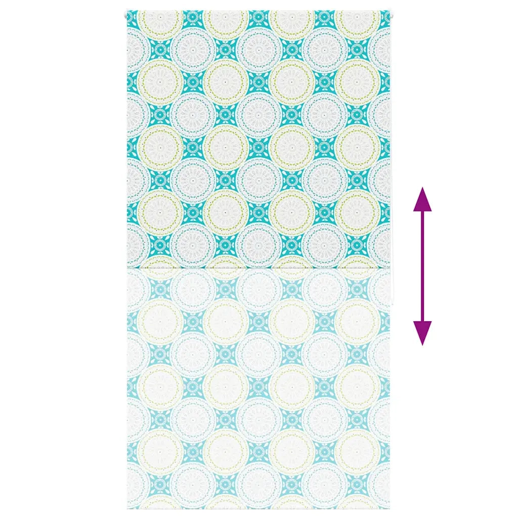 Tenda a Rullo Doccia 130x240 cm Larghezza Tessuto 126 cm 4014883
